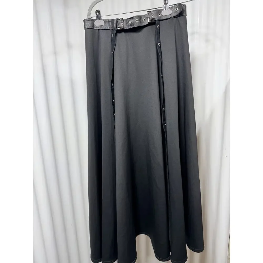 Mala Noche Celestial Skirt Jet Black Dark Academia Indie Sleaze Boutique 26